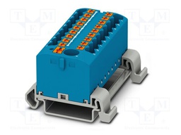 Splice terminal: rail; 24A; 690V; push-in; PA; 0.14÷4mm2; W: 56.5mm