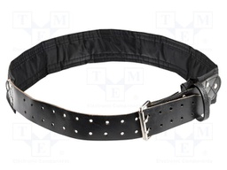 Tool belt; multipurpose; black; 130x65mm