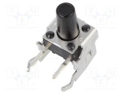 Microswitch TACT; SPST; Pos: 2; 0.02A/15VDC; THT; none; 1N; 8.35mm
