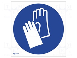 Safety sign; regulatory; Mat: PVC; W: 200mm; H: 200mm