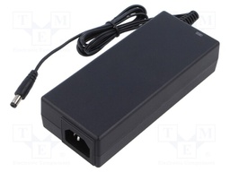 Power supply: switched-mode; 24VDC; 3.75A; Out: 5,5/2,1; 90W; 89%