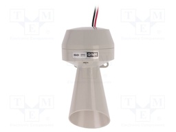 Signaller: sound; horn; 12VDC; 100dB(d=1m); Series: S60ADH; IP54