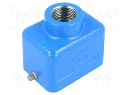 Enclosure: for Han connectors; Han Ex; size 6B; for cable; M20