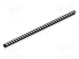 Connector: pin strips; pin header; male; PIN: 32; 2.54mm; THT; 1x32