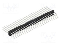 Connector: pin strips; pin header; male; PIN: 50; 2.54mm; SMT,THT