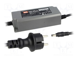 Power supply: switched-mode; LED; 60W; 54VDC; 1.12A; 90÷264VAC
