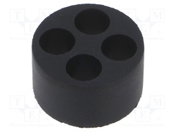 Insert for gland; with metric thread; Holes no: 4; 8mm; Size: M32