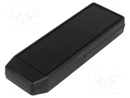 Enclosure: for remote controller; X: 49mm; Y: 149mm; Z: 22mm; black