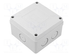 Enclosure: junction box; X: 89mm; Y: 52.5mm; Z: 89mm; wall mount