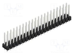 Connector: pin strips; pin header; male; PIN: 42; 2.54mm; THT; 2x21
