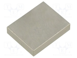 Magnet: permanent; samarium, cobalt; H: 6.5mm; 125N; W: 26mm; L: 33mm