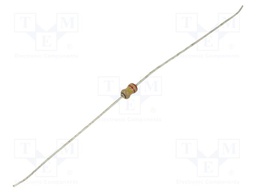 Resistor: carbon film; THT; 220kΩ; 125mW; ±5%; Ø1.85x3.5mm; axial