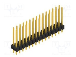 Connector: pin strips; pin header; male; PIN: 30; 2.54mm; THT; 2x15