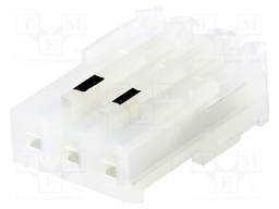 Plug; wire-board; female; PIN: 3; 3.96mm; IDC; for cable; MAS-CON