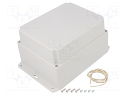 Enclosure: multipurpose; X: 146mm; Y: 186mm; Z: 110mm; Ritec; IP65
