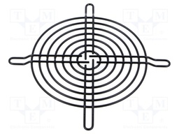 Guard; steel; 92x92mm,Ø100mm; screws