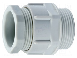 Cable gland; PG29; IP54; Mat: polyamide; grey