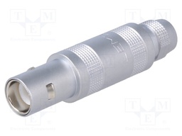 Connector: coaxial; Series: 0S; plug; male; soldering; for cable