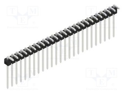 Connector: pin strips; pin header; male; PIN: 25; 2.54mm; THT; 1x25