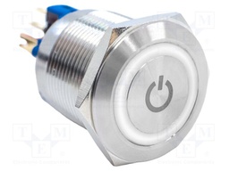 Switch: vandal resistant; Pos: 2; SPST NC + NO; 2A/48VDC; IP65