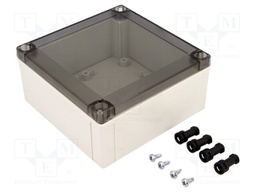 Enclosure: multipurpose; X: 130mm; Y: 130mm; Z: 60mm; MNX; grey; IK08
