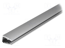 Profiles for LED modules; edge; natural; L: 1m; aluminium