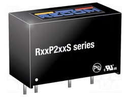 Converter: DC/DC; 2W; Uin: 21.6÷26.4V; Uout: 15VDC; Iout: 133mA; SIP7