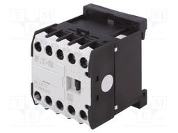 Contactor: 4-pole; NC + NO x3; 230VAC; 6A; DIN,on panel; DILER