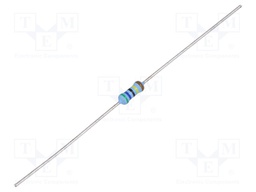 Resistor: thin film; THT; 5.6MΩ; 600mW; ±5%; Ø2.5x6.5mm; 50ppm/°C