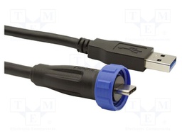 Cable; USB 3.2 Gen 2,USB Buccaneer; USB A plug,USB C plug; 3m