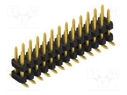 Connector: pin strips; pin header; male; PIN: 26; 2mm; SMT; 2x13