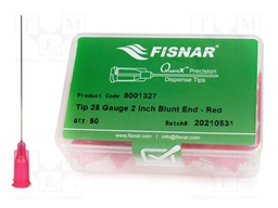 Needle: steel; 2"; Size: 25; straight; 250um; Mounting: Luer Lock