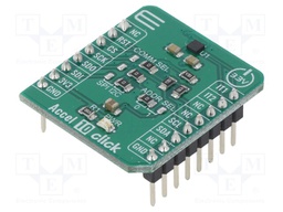 Click board; accelerometer; GPIO,I2C,SPI; LIS2DW12; 3.3VDC