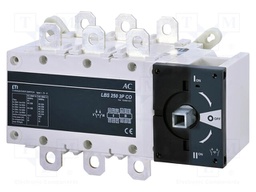 Mains-generator switch; Poles: 3; screw type; 250A; 690VAC; IP20