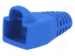 RJ45 plug boot; 6mm; Colour: blue