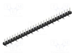 Connector: pin strips; pin header; male; PIN: 26; 2.54mm; SMT; 1x26
