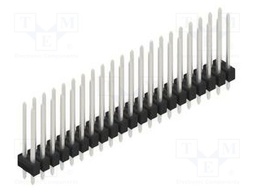 Connector: pin strips; pin header; male; PIN: 42; 2.54mm; THT; 2x21