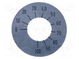 Scale; Range: 0 ÷ 100,270°; Ø26mm; Øhole: 10mm