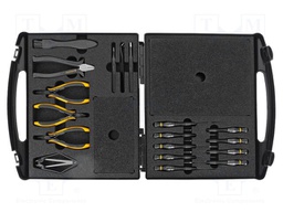 Kit: general purpose; Pcs: 18; ESD; bag