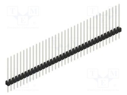 Connector: pin strips; pin header; male; PIN: 36; 2.54mm; THT; 1x36