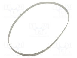 Timing belt; T5; W: 16mm; H: 2.2mm; Lw: 1215mm; Tooth height: 1.2mm