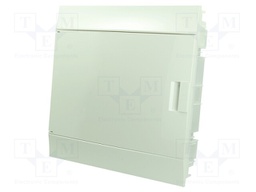 Enclosure: for modular components; IP41; grey; No.of mod: 36