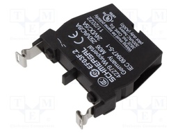 Contact block; 22mm; -25÷80°C; IP20; Contacts: NO