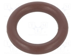 O-ring gasket; FPM; D: 1.5mm; Øint: 6mm; brown; -20÷200°C