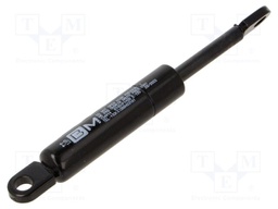 Gas spring; E: 155mm; Features: with welded steel eyes; Øout: 18mm