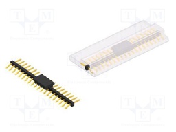 Connector: pin strips; pin header; male; PIN: 20; 2mm; SMT; 1x20