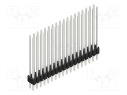 Connector: pin strips; pin header; male; PIN: 36; 1.27mm; THT; 2x18