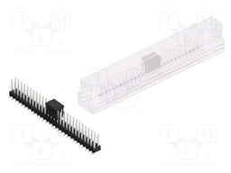 Connector: pin strips; pin header; male; PIN: 56; 2.54mm; SMT; 2x28