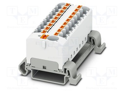 Splice terminal: rail; 32A; 800V; push-in; PA; 0.2÷6mm2; W: 64.8mm
