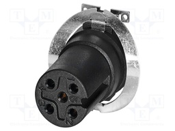 Connector: M12; contact insert; PIN: 5; SMT; A code; Type: shielded